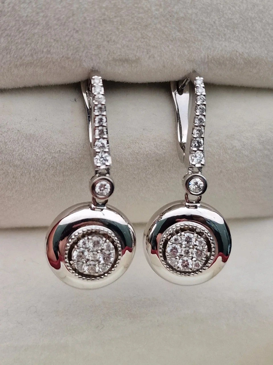 Серьги Deimantas 106724049 7,6гр 0,55ct. 