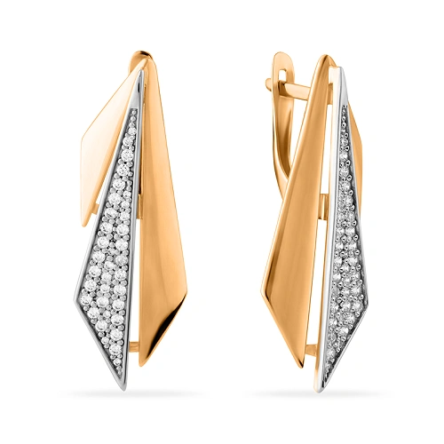 Серьги Санис 01-215680 4,3гр.  - фото 2