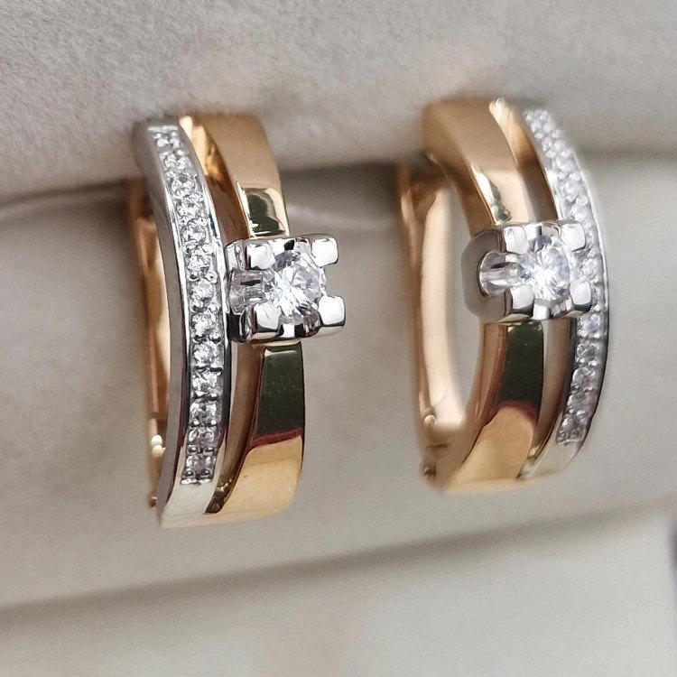 Серьги Deimantas 105740111 5,98гр. 