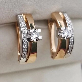 Серьги Deimantas 105740111 5,98гр. 