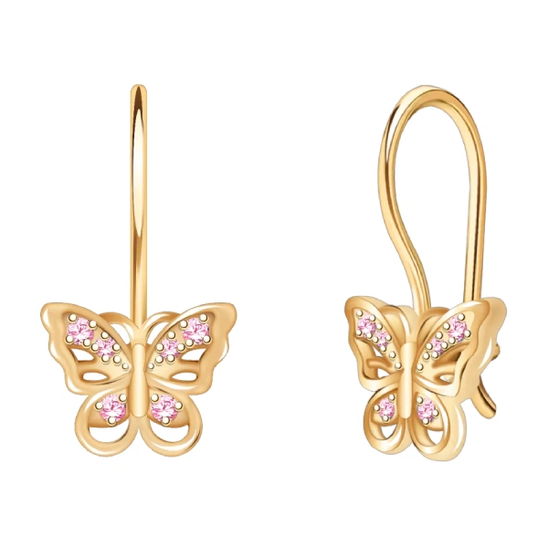 Серьги Атолл 21024c5 1.74гр