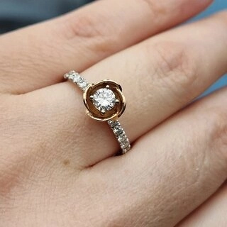 Кольцо Deimantas 106723907 3,33гр 0,68ct. 