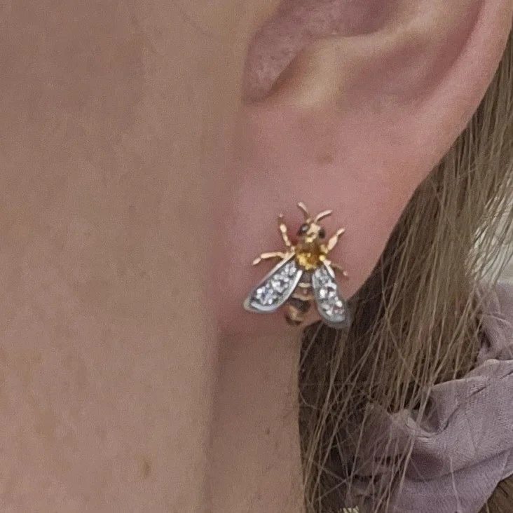 Серьги Deimantas 113297637 1,85гр.  - фото 3