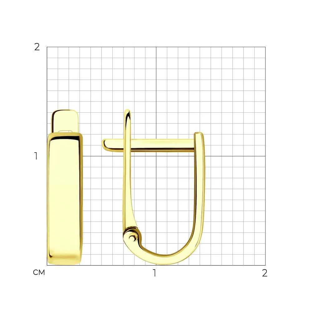 Серьги Sokolov 028632-2 1.56гр - фото 3
