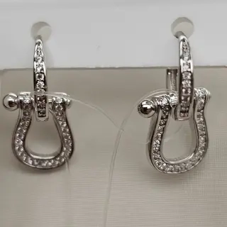 Серьги Deimantas 112938179 3,6гр.  - фото 3