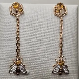 Серьги Deimantas 113297633 3,43гр. 