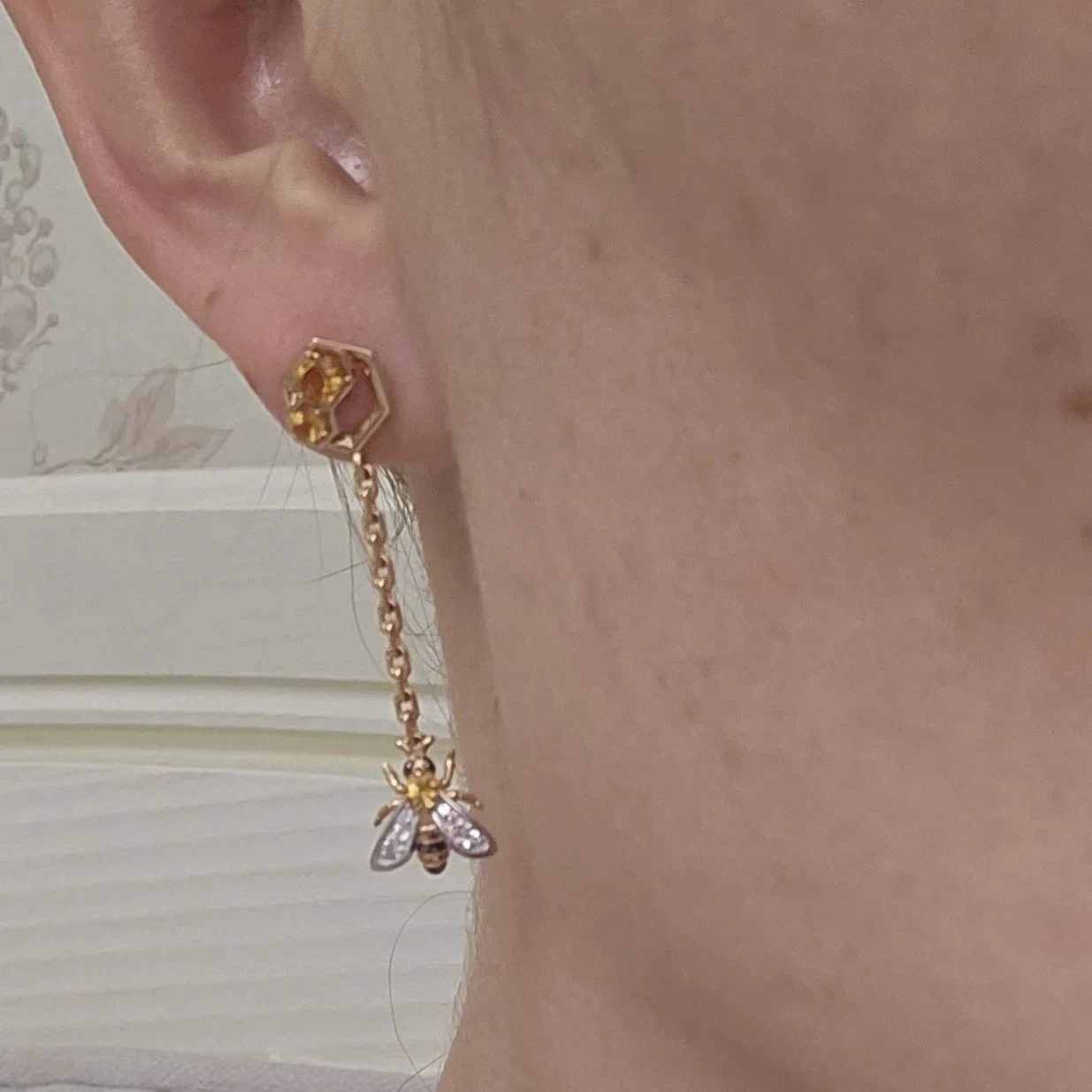 Серьги Deimantas 113297633 3,43гр.  - фото 5