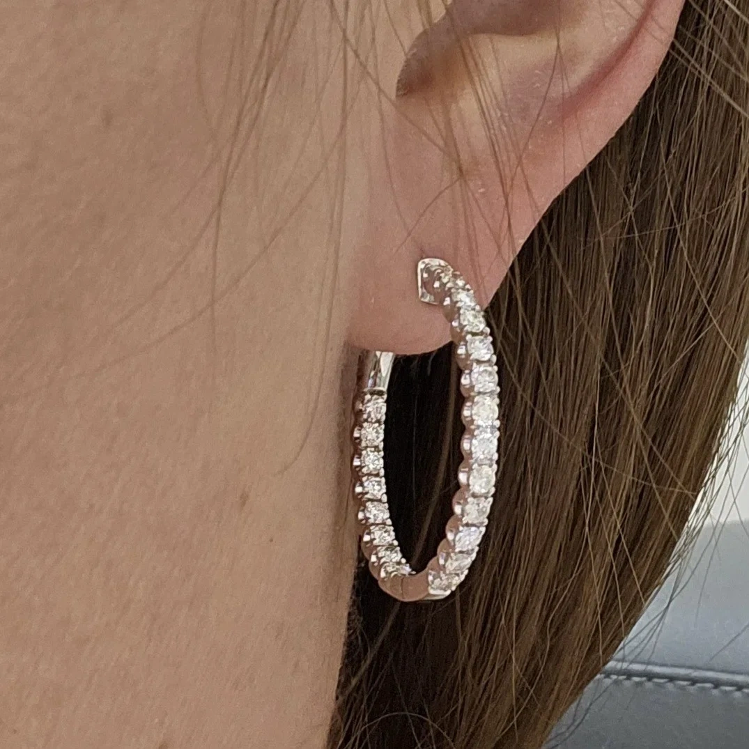 Серьги Deimantas 116139413 1.68Ct VS2/I VG-C  - фото 3