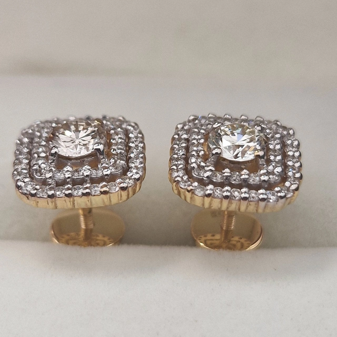 Серьги Deimantas 104841581 5,13гр 1,3ct. 