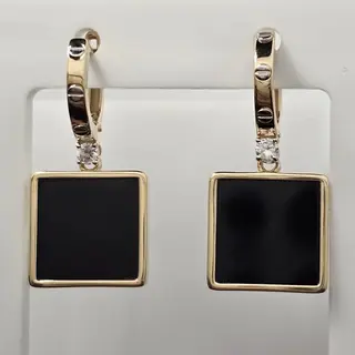 Серьги Deimantas 113811297 4,48гр. 