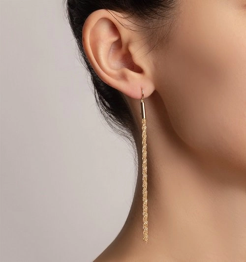 Серьги Красцветмет НС12-073 3.96гр. 