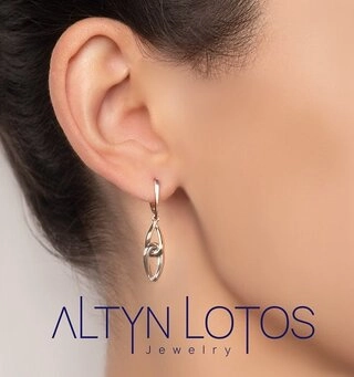 Серьги Кристалл NL706 3,1гр. 