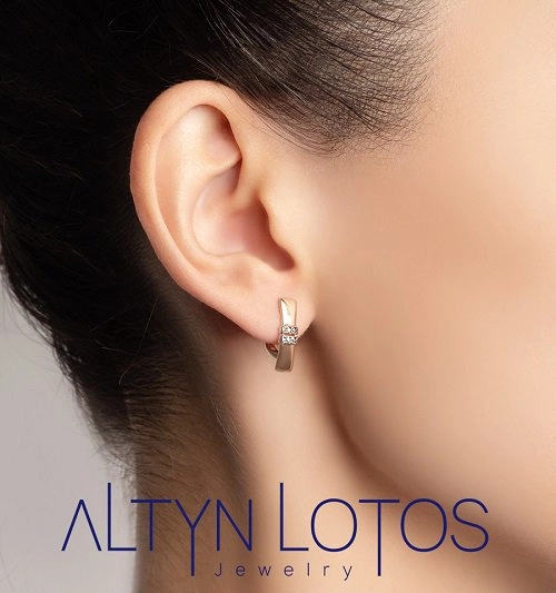 Серьги Кристалл NK081 2,35гр. 