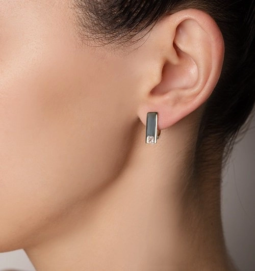 Серьги Кристалл N3583 3,1гр. 