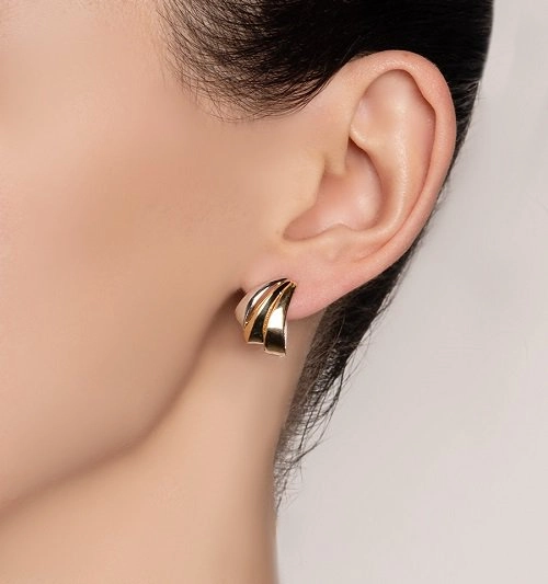 Серьги Кристалл NM185 3,94гр. 