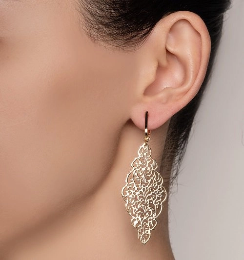 Серьги Кристалл NM232 8.33гр. 