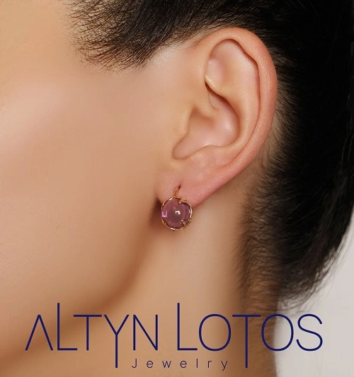 Серьги Кристалл NG296 4,26гр. 