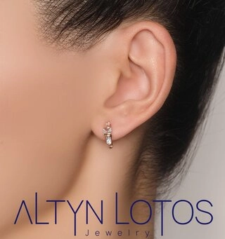 Серьги Династия 023192-1102 1,93гр. 