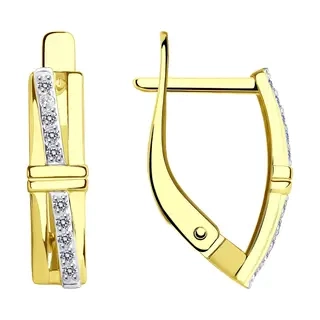 Серьги Sokolov 029245-2 2,13гр.