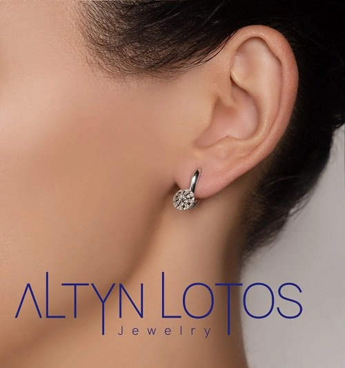 Серьги Mi Amor С/303-220 3,29гр. 