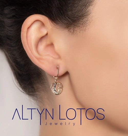 Серьги Кристалл NJ767 2.55гр. 