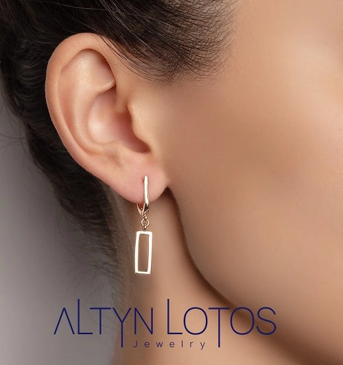 Серьги Кристалл NJ465 2,73гр. 