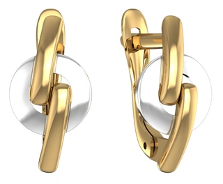 Серьги Санис 01-207010 1,98гр. 