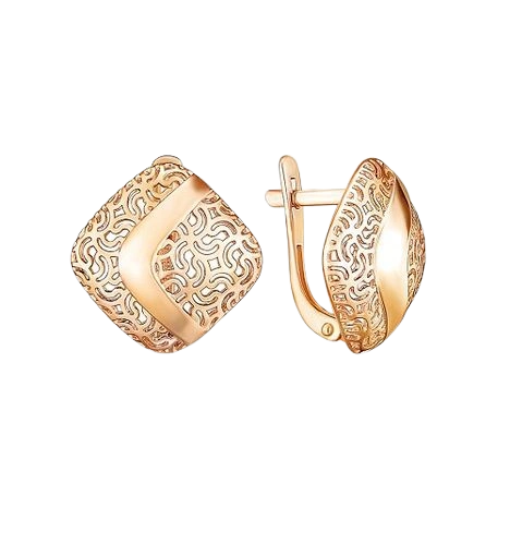 Серьги Династия 005912-1000 3.44гр.  - фото 2