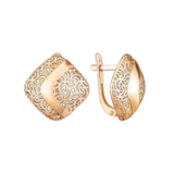 Серьги Династия 005912-1000 3.44гр.  - фото 2