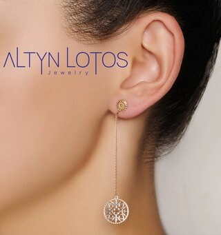 Серьги Кристалл NM907 3,04гр. 