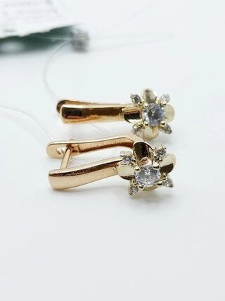 Серьги Qudaluq Q987108 2,95гр. 