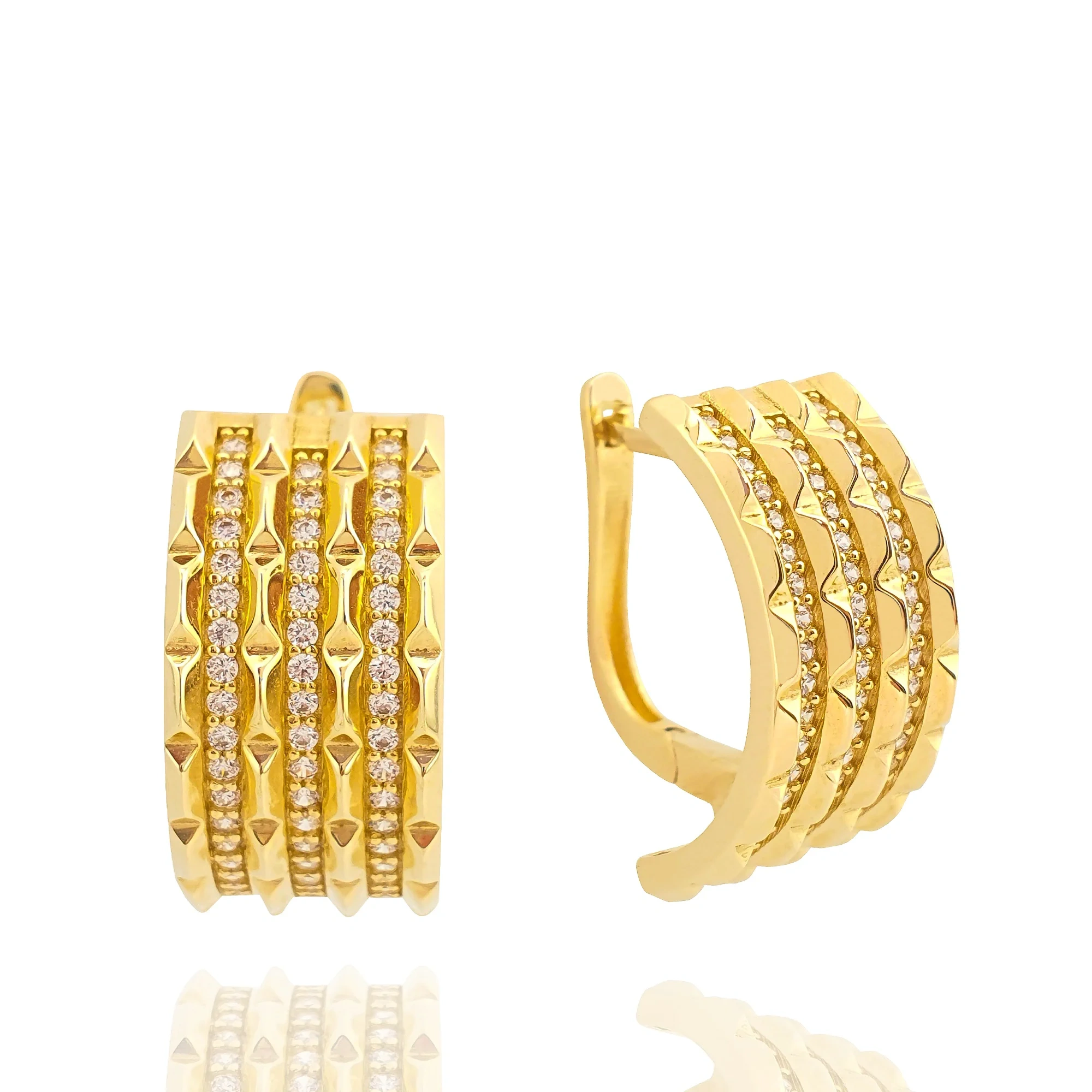 Серьги Goldos 143505 7.2гр  - фото 2