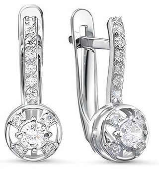 Серьги Delta б1206696 2,11гр 