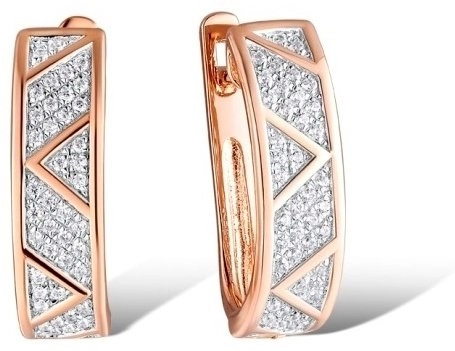 Серьги Лукас E01-D-E312806DIA 2.79гр 