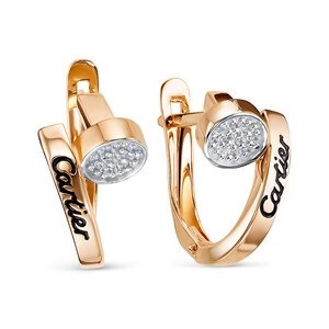 Серьги Delta 1205558 3,36гр 