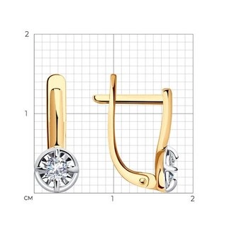 Серьги Sokolov 81020555 1,98гр. 