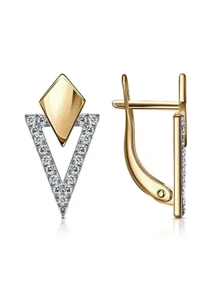 Серьги Veronika Jewelry С132-1593 2.41гр 