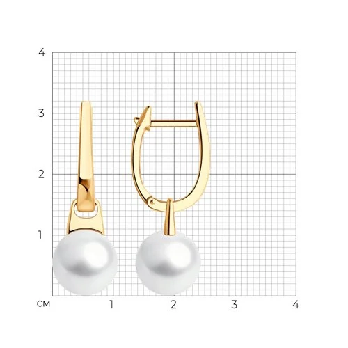 Серьги Sokolov 792427 6.3гр  - фото 3