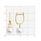 Серьги Sokolov 792427 6.3гр  - фото 3