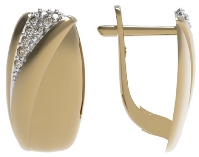 Серьги Династия 019482-1102 2,17гр. 