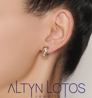 Серьги Династия 023072-1102 3,07гр. 