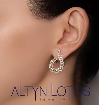 Серьги Pokrovsky 0201228-00770 7,64гр. 