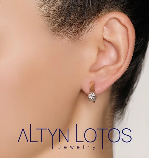 Серьги Imperial С1363-120 2.99гр. 