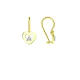 Серьги Diamant 53-120-02252-1 0.95гр - фото 3