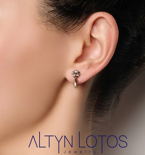 Серьги Русголдарт 2102213 3.41гр. 