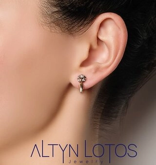 Серьги Русголдарт 2102213 3.41гр. 