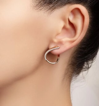 Серьги Династия 006382-1102 3,43гр. 