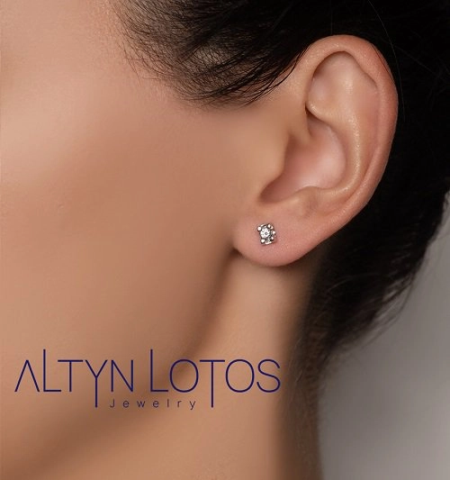 Серьги Mi Amor С/163-220 1,77гр. 