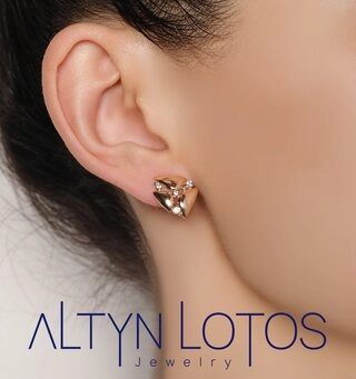 Серьги Династия 012952-1102 2,81гр. 