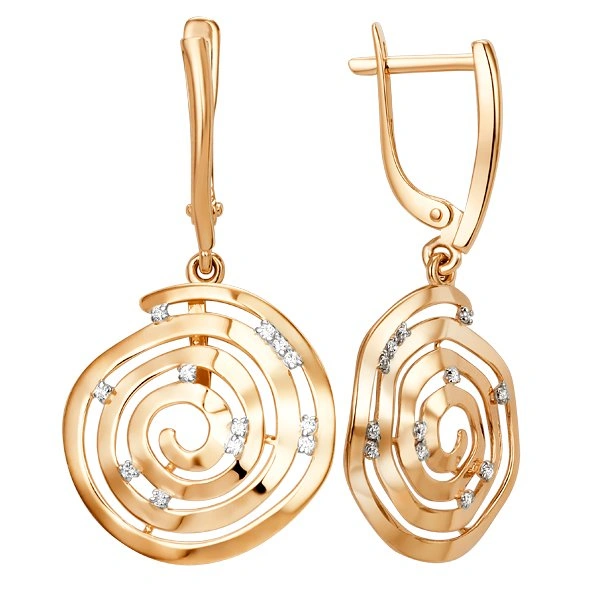 Серьги Династия 012392-1102 4,18гр. 